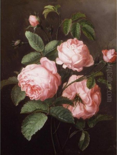 A Sprig Of Roses - view 1