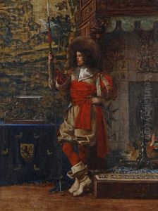A Cavalalier On Guard