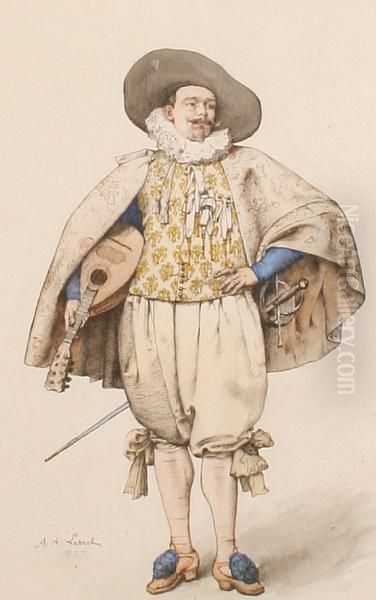 Man With A Sword And A Mandolin - view 1