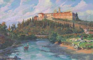 Vedute Della Certosa Di Firenze
