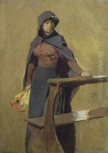 Figura Di Donna by Tito Giovanni Lessi