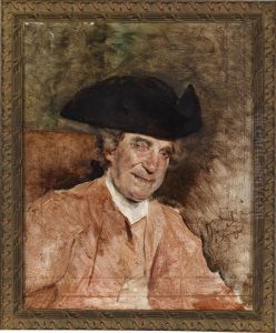 Portrait Of A Gentleman In A Tricorne