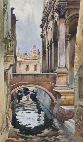 Vue Du Revers De La Scuola San Rocco, Venise - view 1