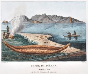 Terra De Diemen: Vue De La Cote Orientale De L'ile