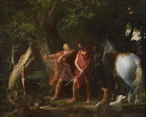 Le Milon De Crotone by Guillaume Lethiere