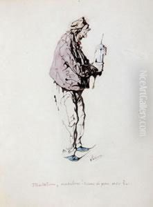 Homme Au Clystere by Pierre Letuaire