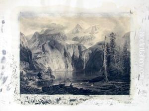 Der Oeschinensee Im Kanton Bern Der Oeschinensee Im Kanton Bern