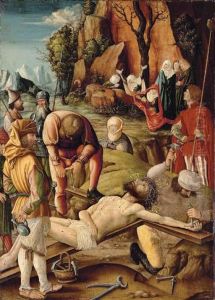 Christ Nailed To The Cross by Hans the Younger Leu