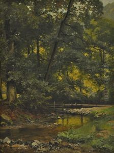 Schleuse Im Ilsethal by Oscar Leu