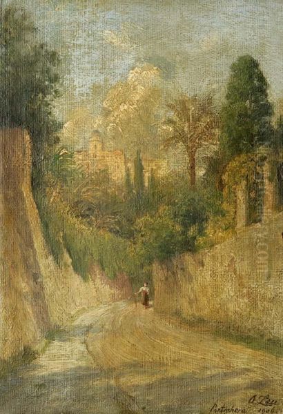 "bordighera", Italienischer Kurort Und Seebad An Der Rivera - view 1
