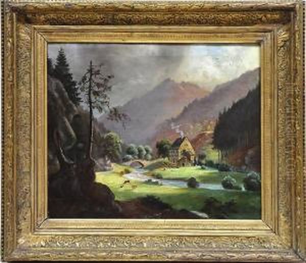 Heeselichtmuhle Im Polenthal In Hohenstein/sachsische Schweiz - view 1
