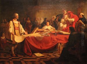Columbus Before The High Council Of Salamanca Columbus Before The High Council Of Salamanca