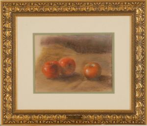 Still Life With Three Apples by Henri-Louis Levasseur