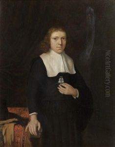 Portrait D'homme by Jacobus Levecq