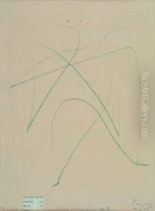 Sans Titre, 10.i.49 by Fritz Levedag