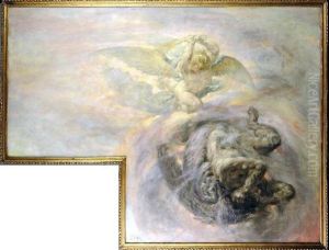 L'ange Dechu by Auguste Leveque