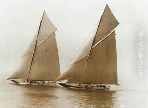 Vanitie And Resolute And Vanitie
Both Stamped 'with Copyright License By Edwin Levick by Edwin Levick