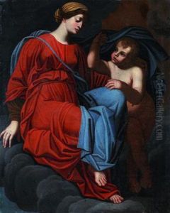 La Vierge Et L'enfant Jesus by Renaud Levieux