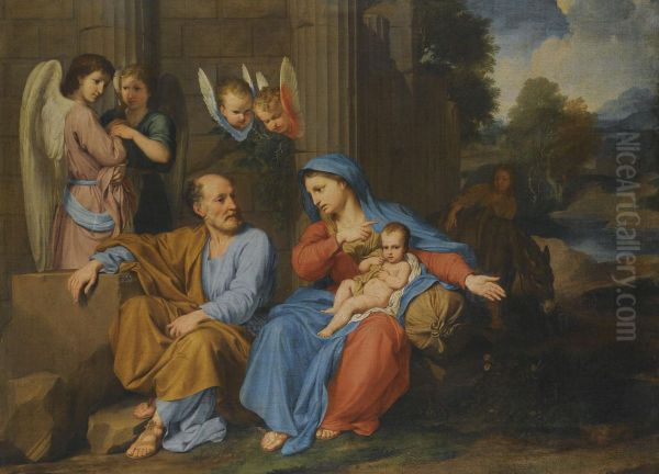 The Rest On The Flight Into Egypt - view 1