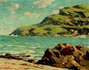 Collioure by Sophus Theobald Levinsen