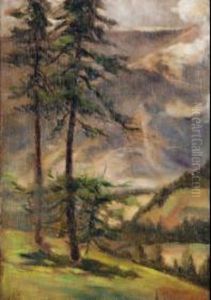 Scorcio Montano by Giuseppe Augusto Levis