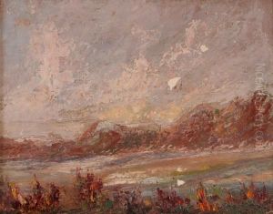 Paesaggio by Giuseppe Augusto Levis