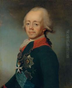 Portrait Of Emperor Paul I Of Russia