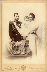 Portrait Du Tsar Nicolas Ii De Russie Portrait Du Tsar Nicolas Ii De Russie