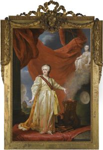 Portrait Of Catherine The Great As Legislator In The Temple Of The Goddess Of Justice by Dimitri Gregoriovitc Levitsky