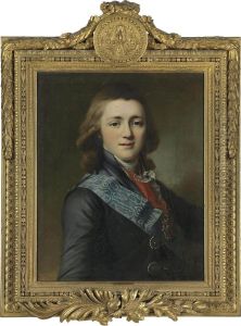 Portrait Of The Grand Duke Alexander Pavlovich by Dimitri Gregoriovitc Levitsky