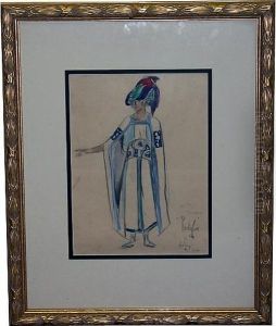 Costume Designs (2) by Alexander Oscar Levy