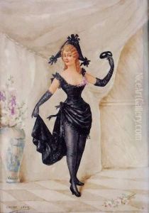 Femme En Noir. by Laure Levy