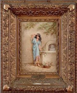 Femme A La Fontaine by Laure Levy