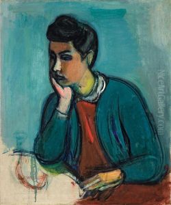 Bildnis Nanda (florenz) by Rudolf Levy