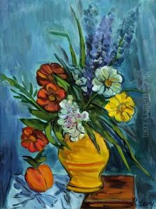 Blumenstillleben by Rudolf Levy