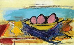 Stilleben Mit Fruchten by Rudolf Levy