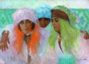 Beautes De Marrakech by Lucien Levy-Dhurmer
