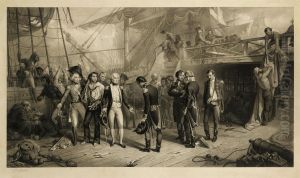 Nelson Receiving The Sword On Board The San Josef Nelson Receiving The Sword On Board The San Josef