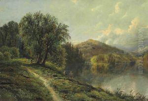On The Hillside by Edmund Darch Lewis