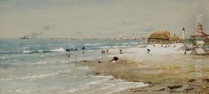 Along The Beach,
Possibly A Cape May,
Newjersey,
View Along The Beach,
Possibly A Cape May,
Newjersey,
View