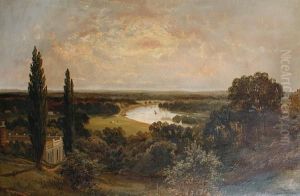 The Thames From Richmond Hill by J. Lewis