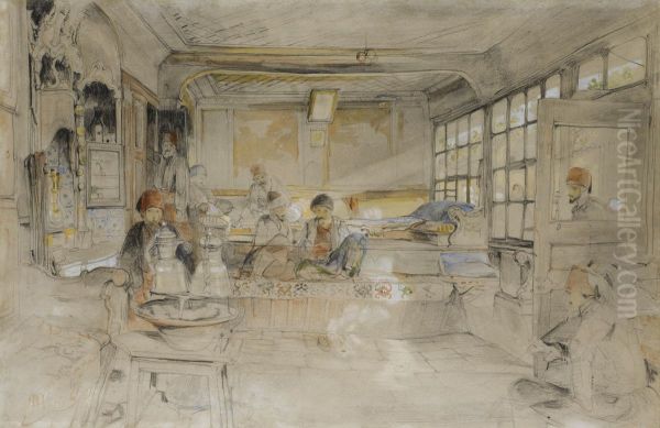 A Coffee House, Istanbul - view 1