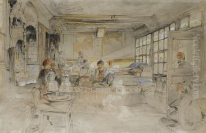 A Coffee House, Istanbul by John Frederick Lewis