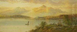 Inscribed To Label Verso Loch Lomond