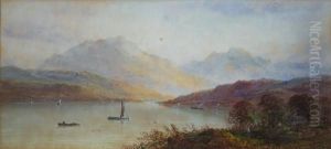 Moorland Landscape With Lake