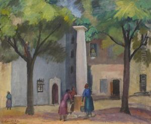 Place A La Fontaine by Sonia Lewitska