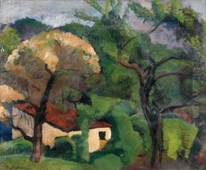 Paysage De Garches by Sonia Lewitska