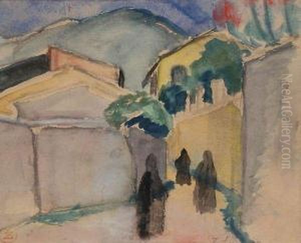 Femmes Dans La Rue En Orient - view 1