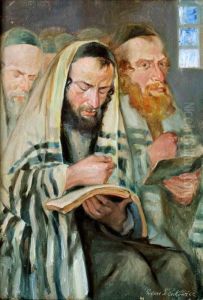 Modlacy Sie Zydzi by Leon Lewkowicz