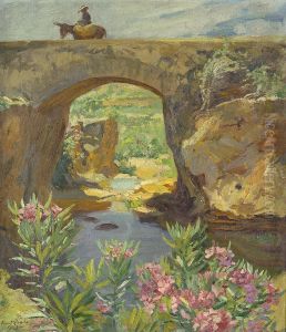 Landschaft In Spanien by Kurt Leyde